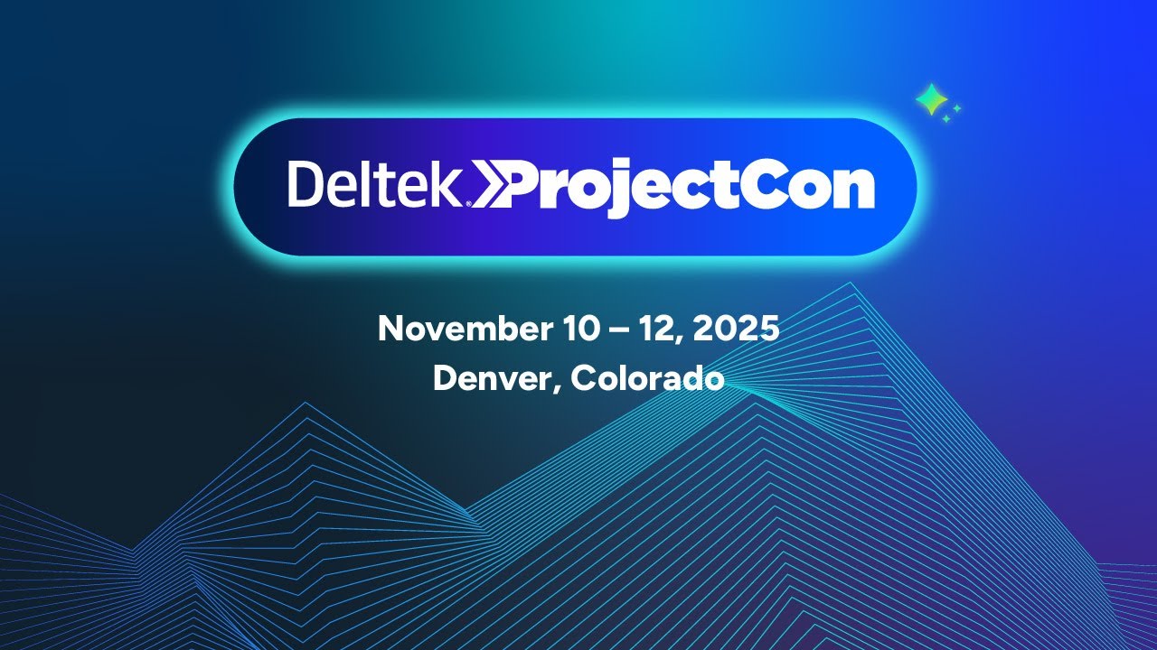 Join Us In Denver for Deltek ProjectCon 2025!