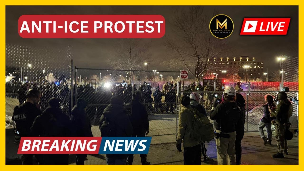 ICE RAIDS DAY 50 - PROTEST AGAINST ICE CONTINUE - Minneapolis, MN