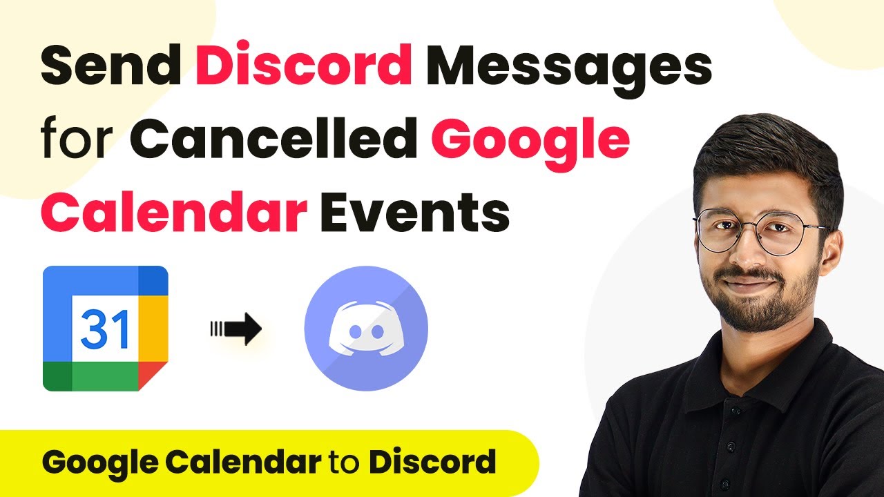 How to Send Message on Discord for Cancelled Google Calendar Events