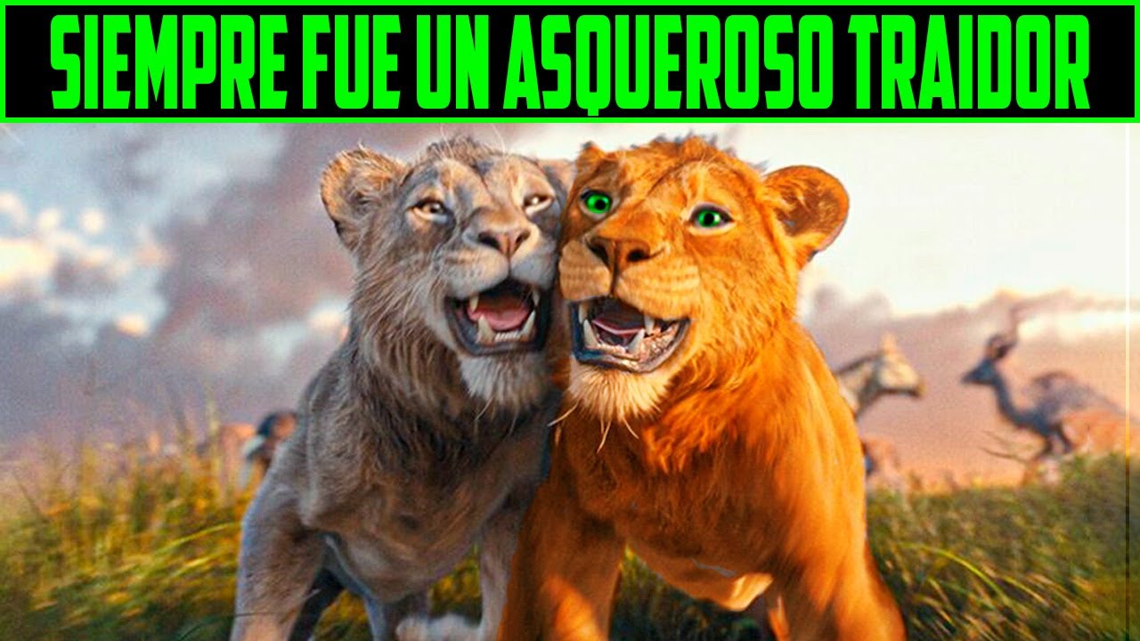 MUFASA EL REY LEON - RESUMEN EN 10 MINUTOS