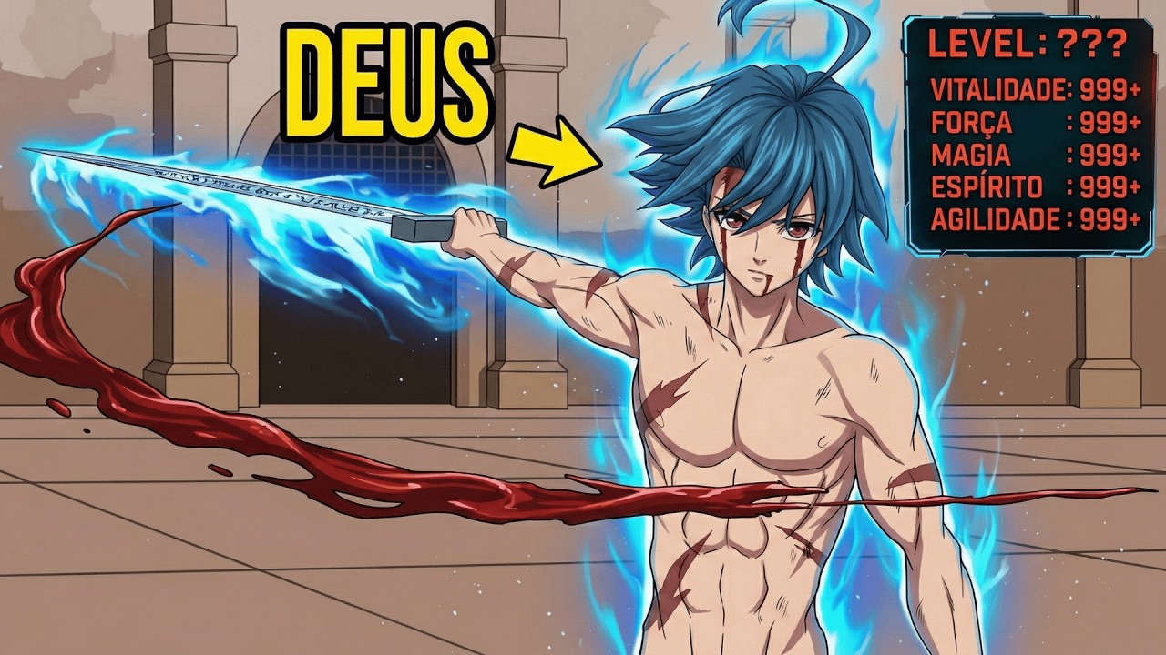 ELE NÃO PODE USAR MAGIA, MAS SEU PODER COM A ESPADA É NÍVEL DEUS! | Resumo do Anime