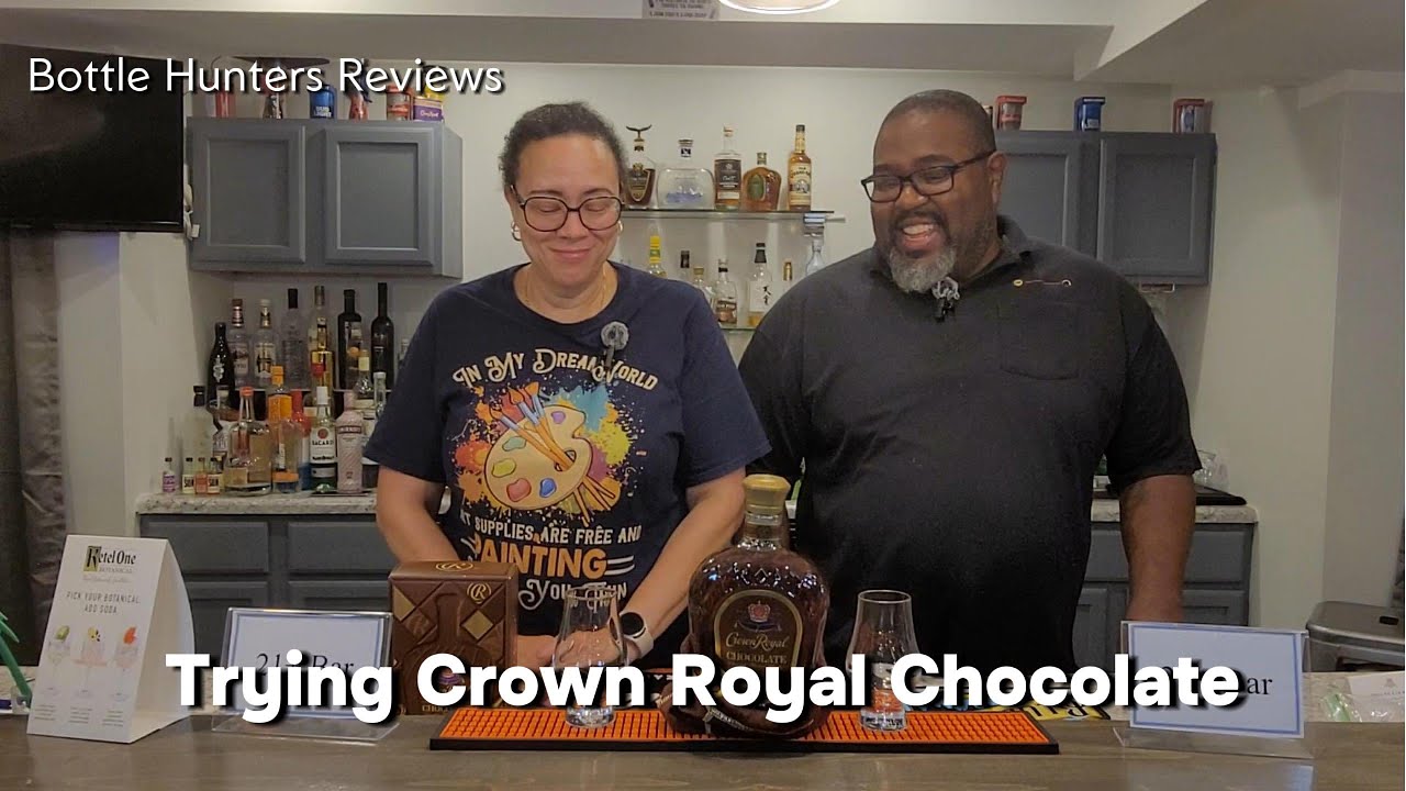 Trying Crown Royal Chocolate #bottlehuntersreviews