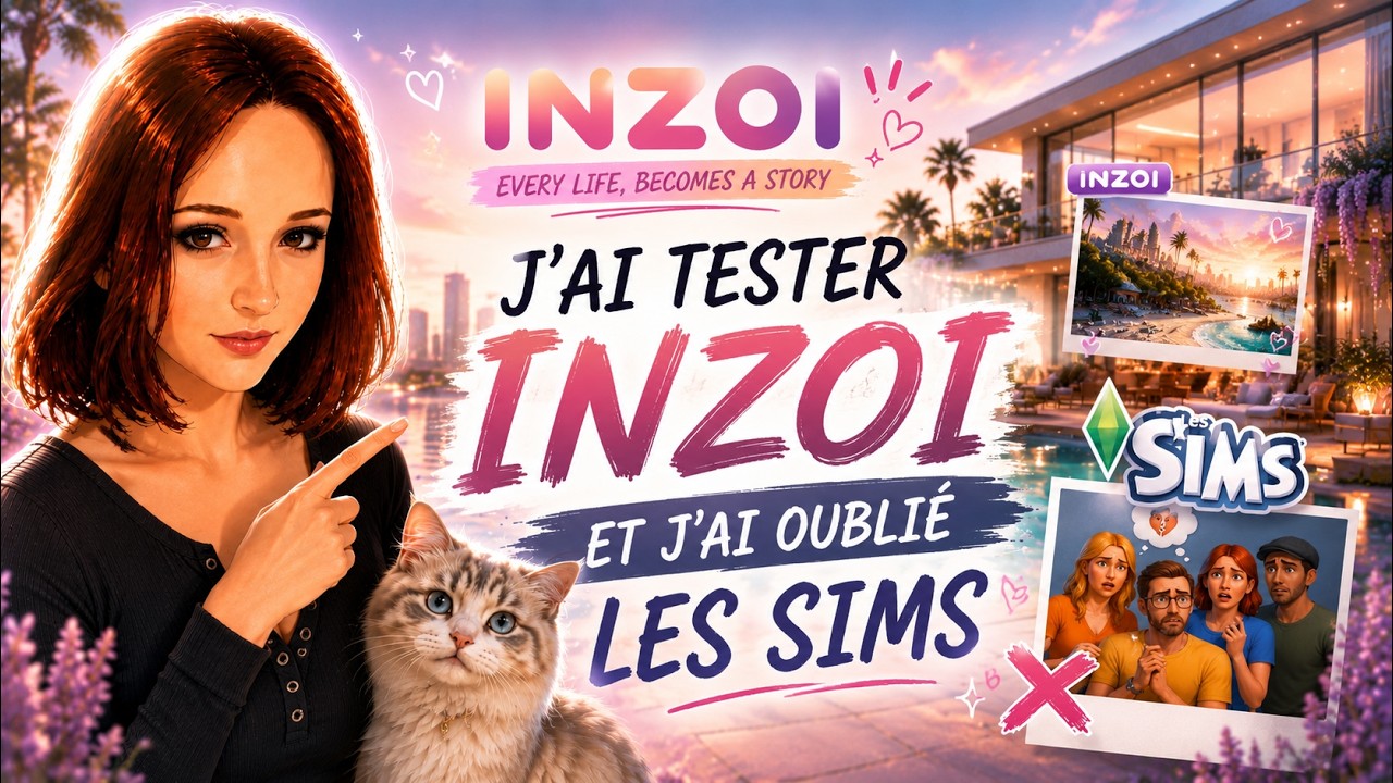 J'ai testé #INZOI...et j'ai oublié Les Sims.