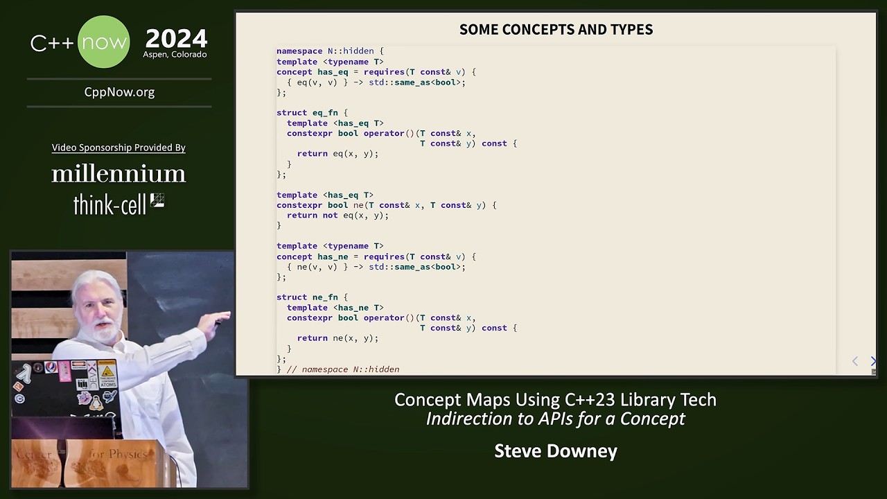 Concept Maps using C++23 Library Tech - Indirection to APIs for a Concept - Steve Downey - C++Now 24