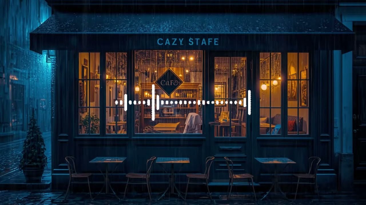 Late Night Cozy Jazz 🎷✨ | Soft Blues Café Music for Deep Relaxation