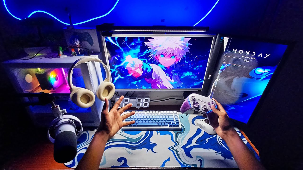 Uma noite PERFEITA com o meu Setup dos SONHOS!