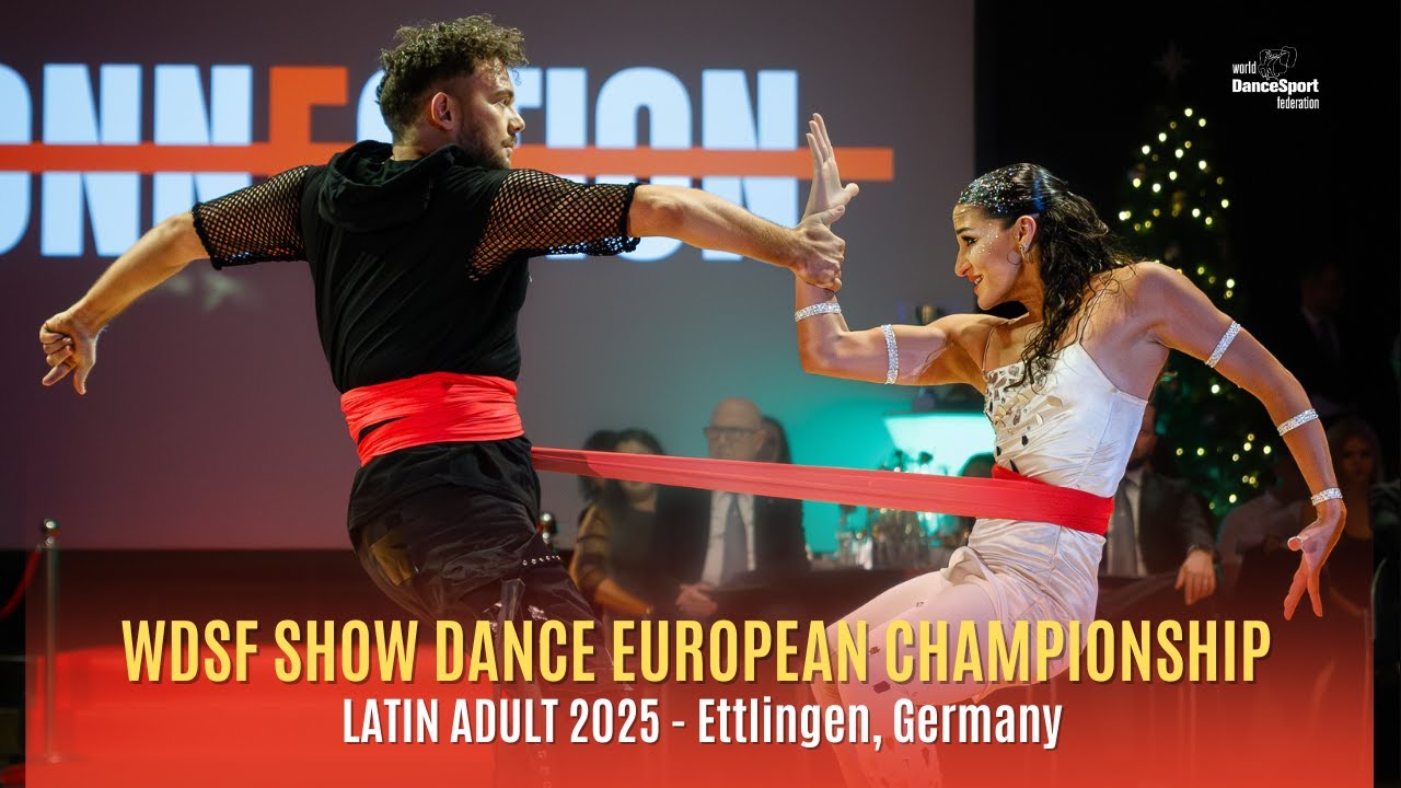 Michael Geissler & Irina Grasser (7th place) | WDSF European Championship Show Dance Latin Adult
