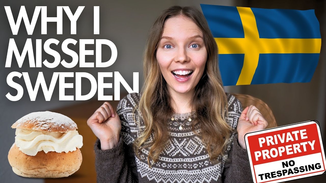17 вещей, которые я пропустил, живя за границей в Швеции 🌍 🇸🇪