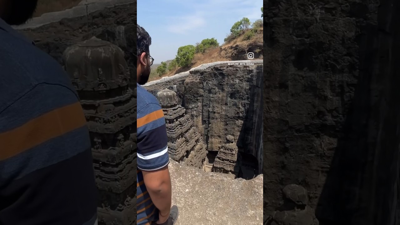 Ellora caves |A masterpiece of an ancient indian structure 🕉️.          #shiva #mhadev