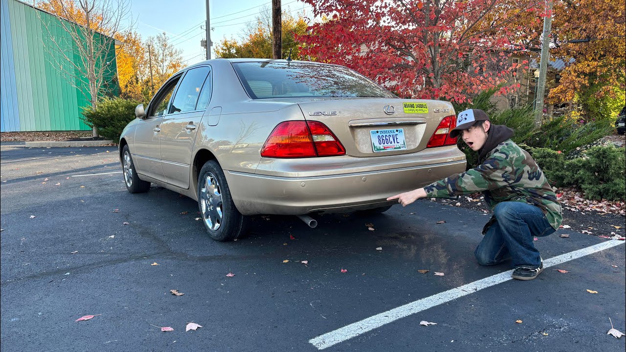 Muffler deleting Lexus ls430!