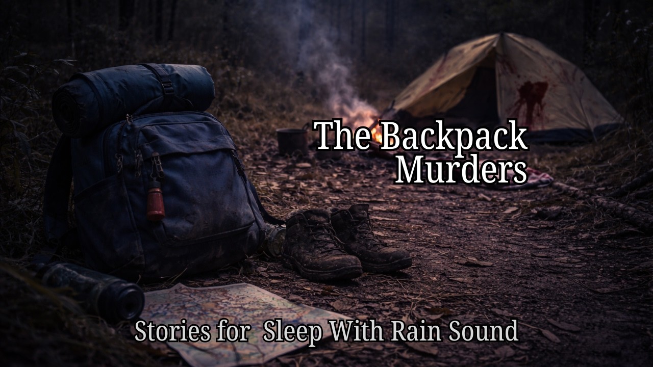 True Crime Story For Sleep With Black Screen and Rain Sound- Episode 14