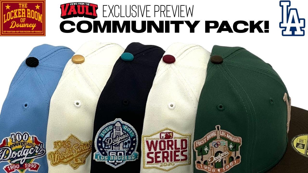 EXCLUSIVE PREVIEW! The Locker Room of Downey drops Community Created New Era Fitted Hat Heat!
