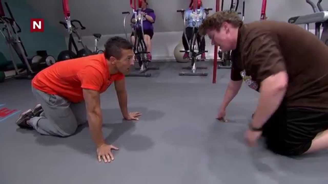 Lars blir pushet p&aring; trening | The Biggest Loser Norge | discovery+ Norge