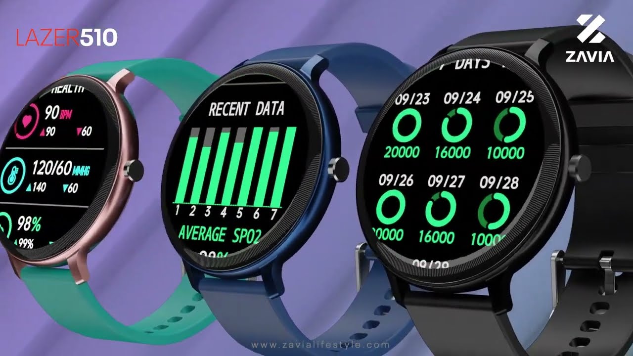 Zavia Lazer 510 | Smartwatch Under 3000 Rs | Best Waterproof Watch | Trailer