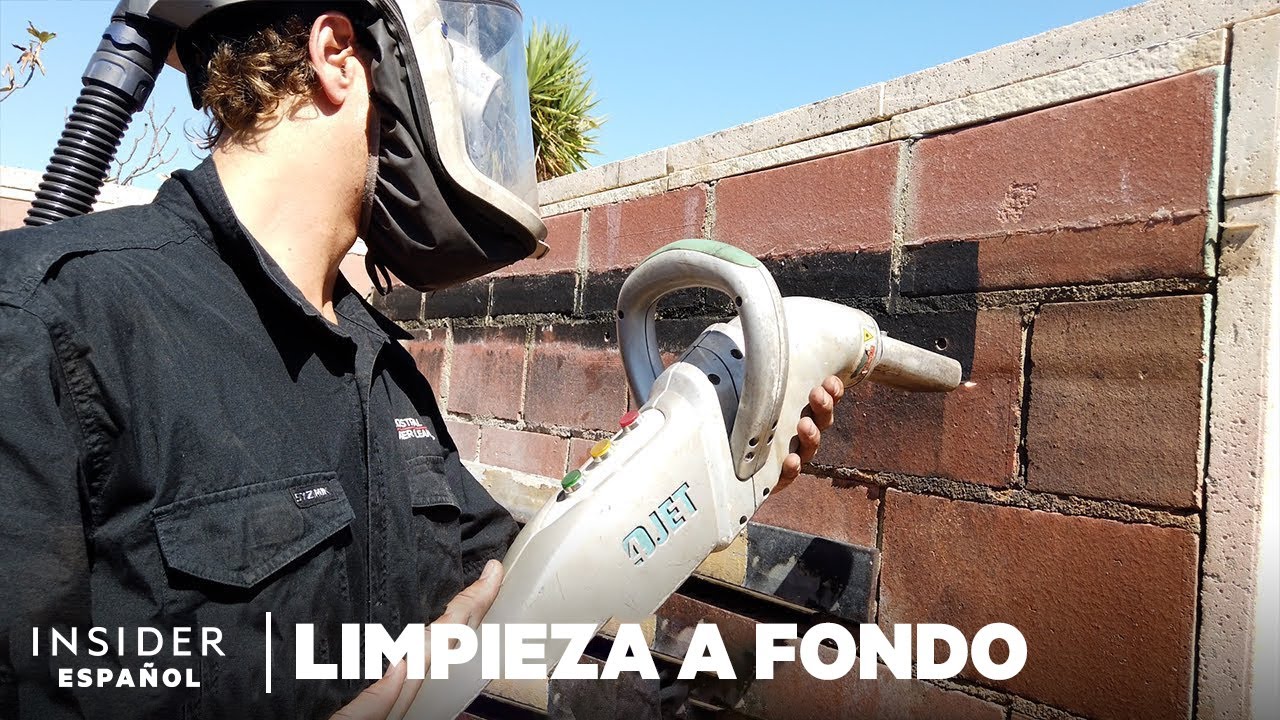 Limpieza láser de hollín provocado por un incendio | Limpieza a fondo | Insider