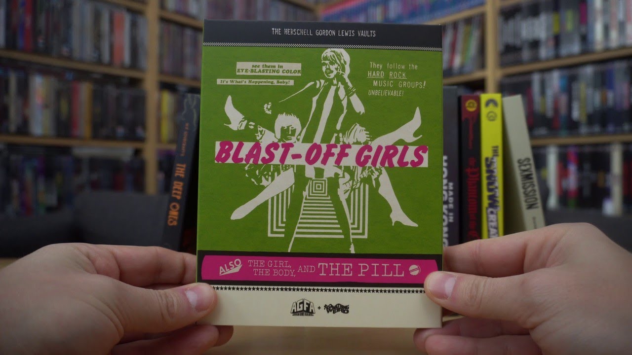 BLAST-OFF GIRLS / THE GIRL, THE BODY AND THE PILL (US Blu-ray Schuber) / Zockis Sammelsurium Nr 5041