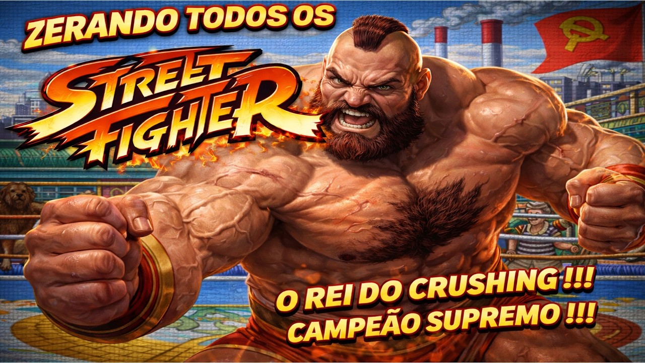 Street Fighter: Zerado no Grito  100%  Nostalgia