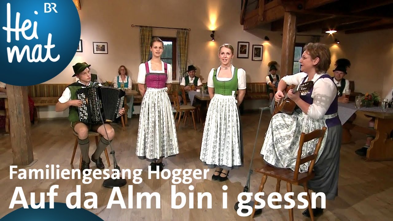 Familiengesang Hogger | Auf da Alm bin i gsessn | Musikantentreffen in Schönram | BR Heimat
