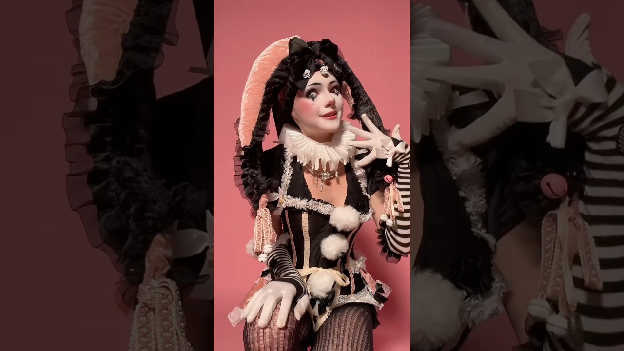 Clown makeup with me! Goodtime Jester (my 3rd song) is now out&hellip; #makeup #cosplay #clown #jester
