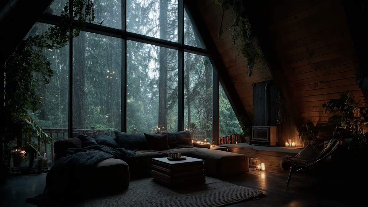 Soft Rain and Peaceful Piano | Deep Sleep Music for Insomnia and Relaxation