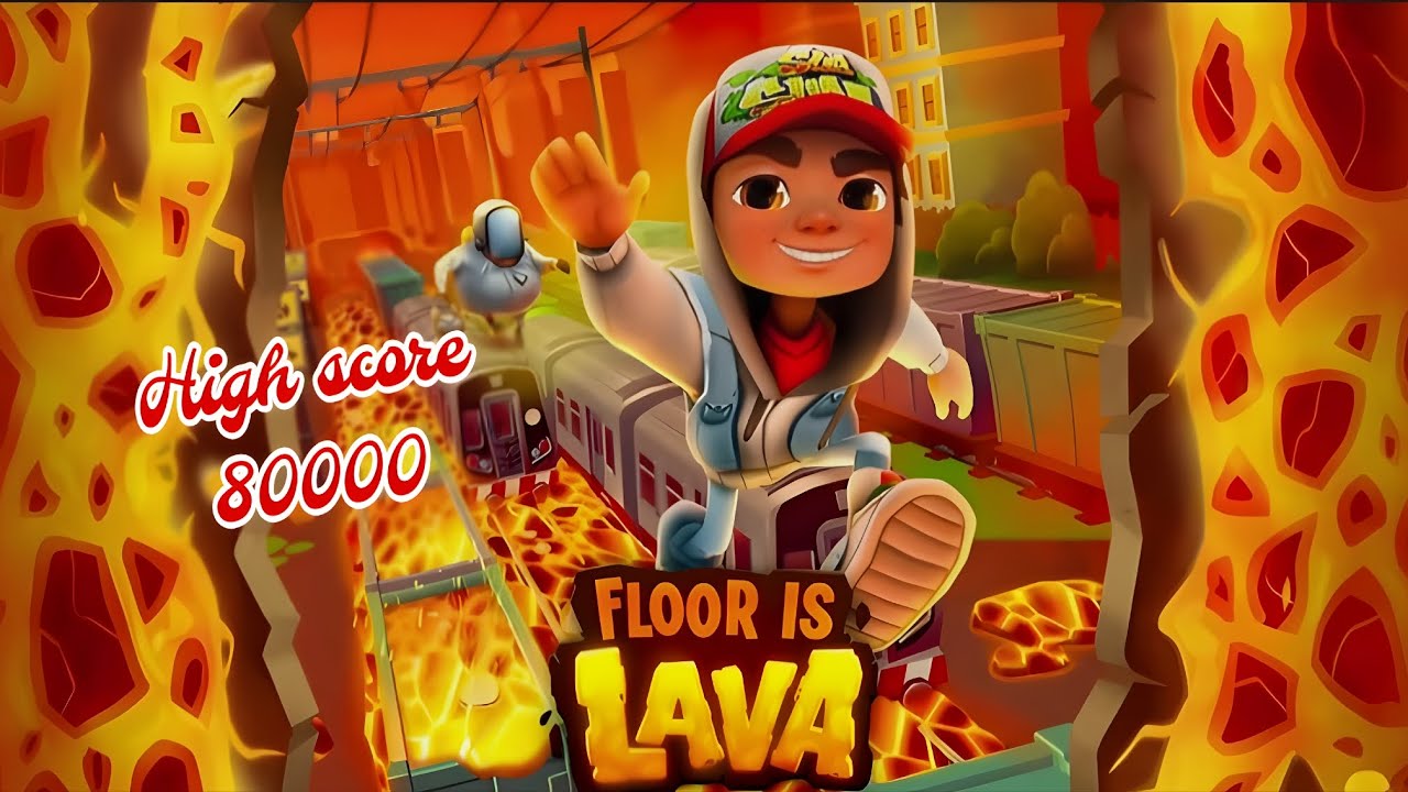 Subway surfers no floor chellenge floor is lava new event in subway surfer western 