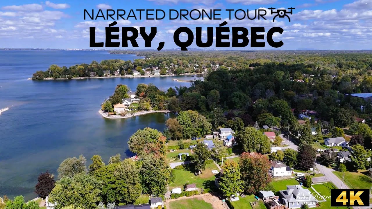 ⚜️🌅 Léry, Québec 🇨🇦 🚁✨4K Drone