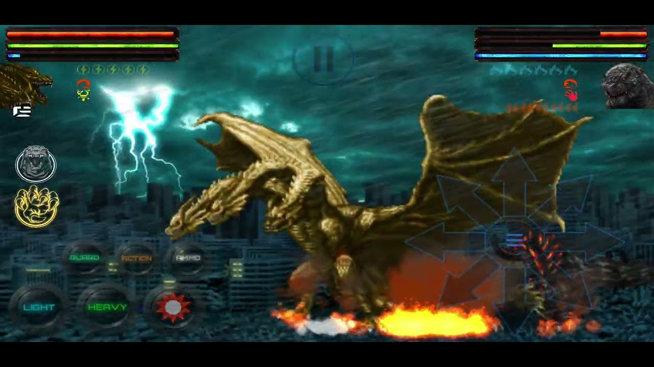 ghidorah vs mv godzilla and destroyah|godzilla omniverse