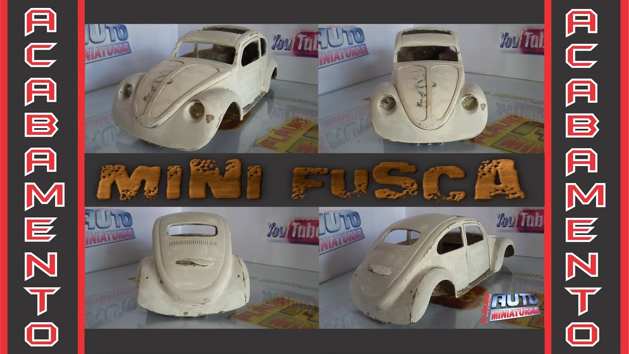 ACABAMENTO do MINI FUSCA Artesanal