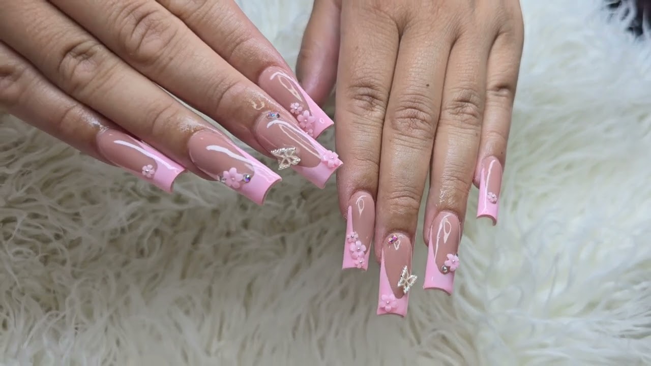 4 clienta y cuanto cobró #nails #lovenails #fypシ゚viral
