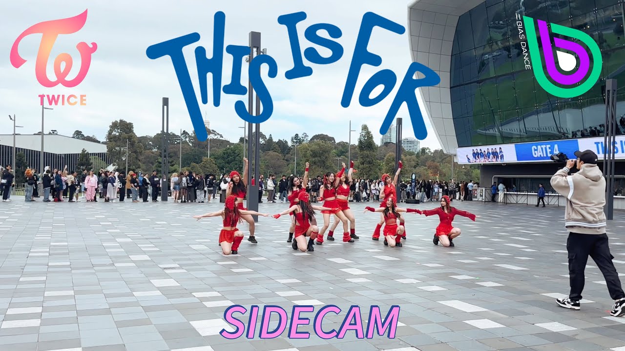 [SIDECAM | KPOP IN PUBLIC] TWICE (트와이스) – ‘THIS IS FOR’ + Lollapalooza | Dance Cover in Melbourne 