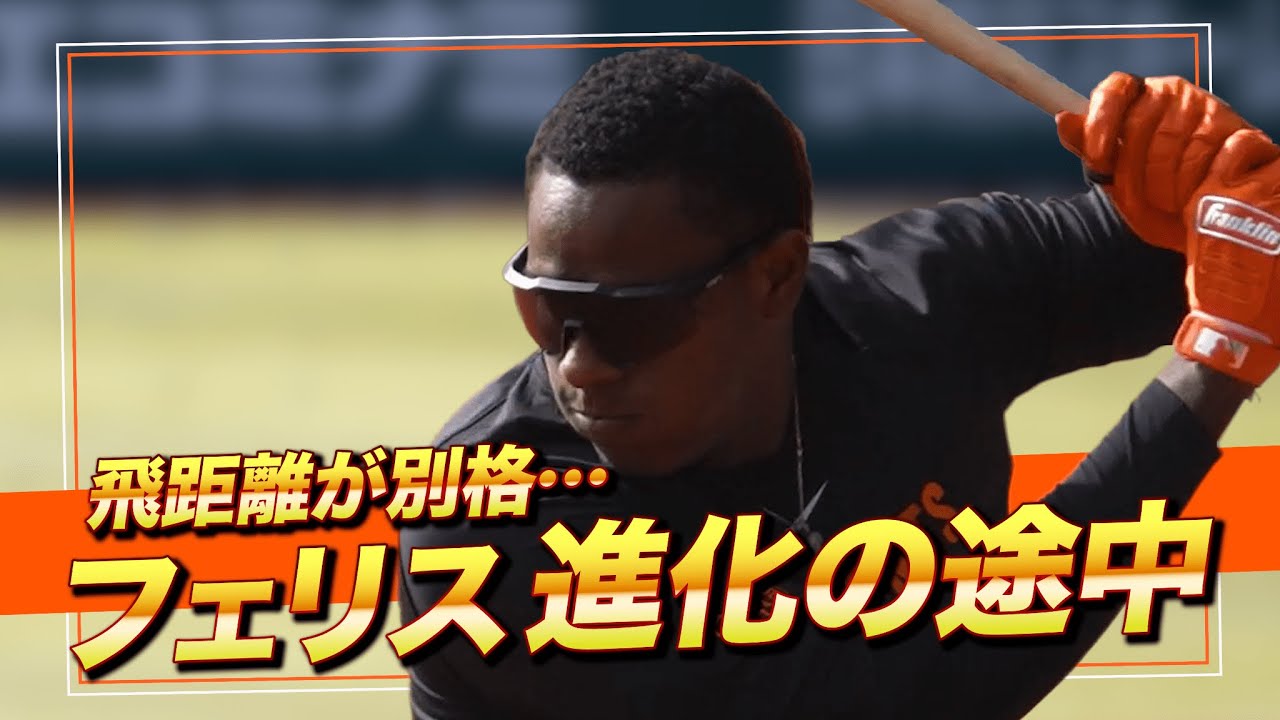フェリス｜育成練習で響くロマンの打球音【巨人】