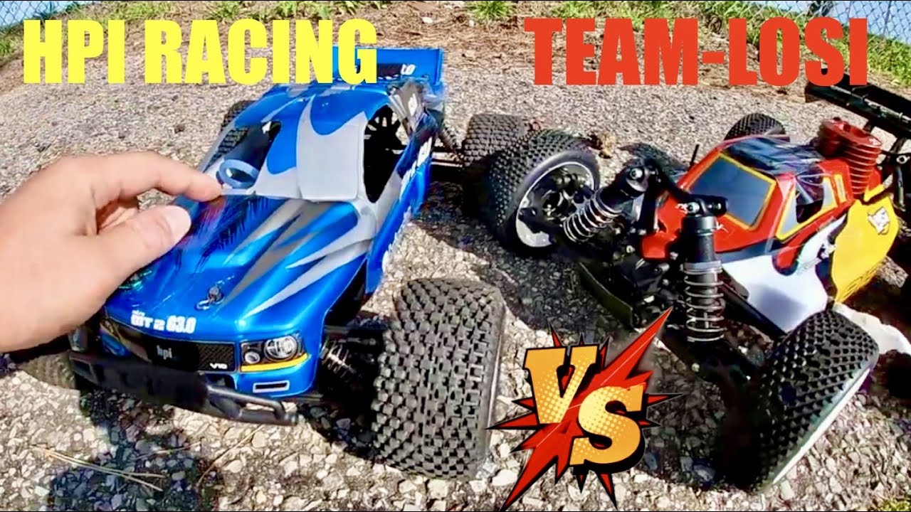 New Vs Old - Losi 8ight Buggy & Vintage HPI Nitro MT2 - Who Got This?