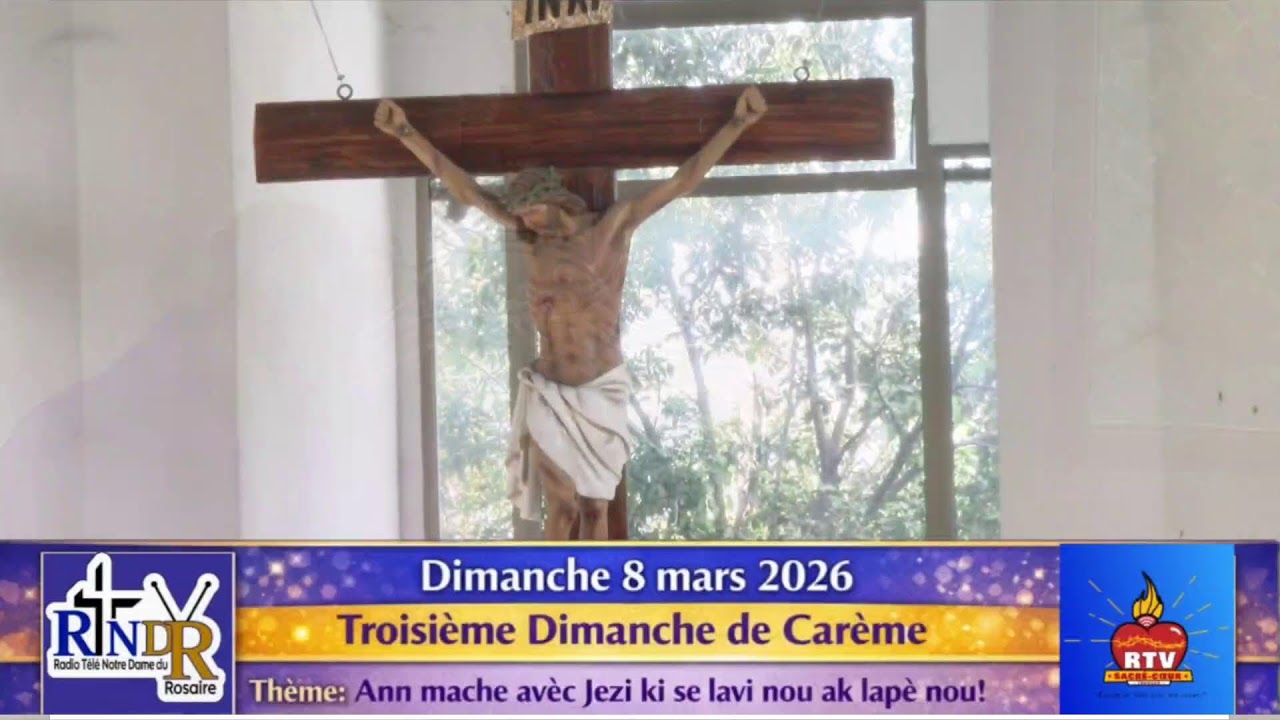 Messe 9h du dimanche 8 mars du 3eme semaine du temps carême.