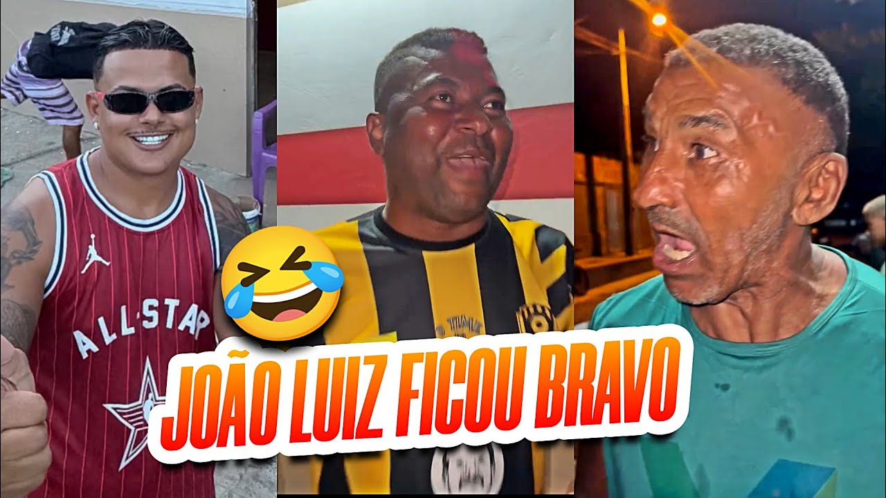 JOÃO LUIZ PEGOU AR 😂😂😂 NÃO GOSTOU DA SURPRESA! KKKK 