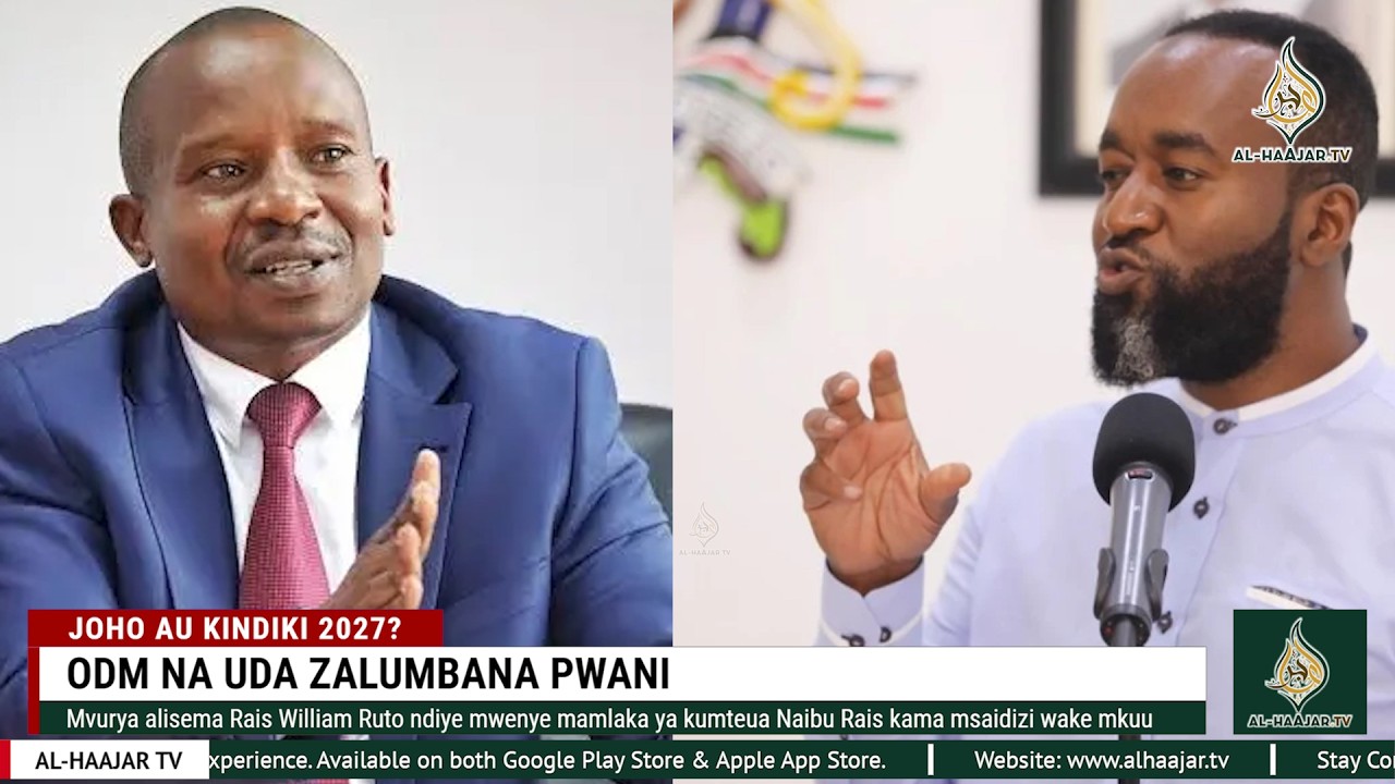 JOHO AU KINDIKI 2027?: ODM NA UDA ZALUMBANA PWANI