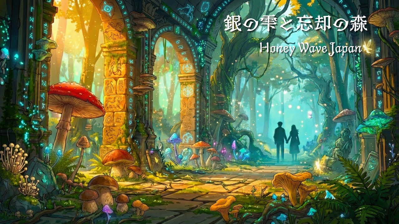 【ケルト風】♪銀の雫と忘却の森｜記憶の底に眠る「宿命」の調べ - Celtic Fantasy Music
