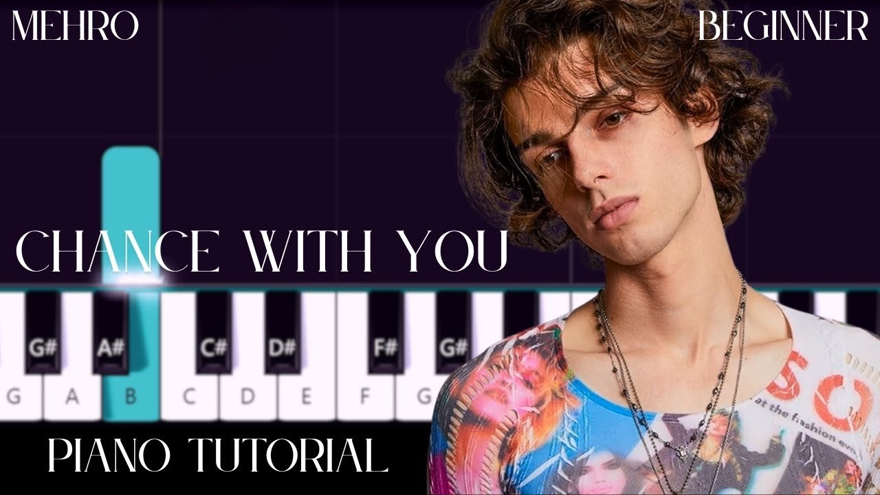 Mehro - Chance With You (Beginner Piano Tutorial)