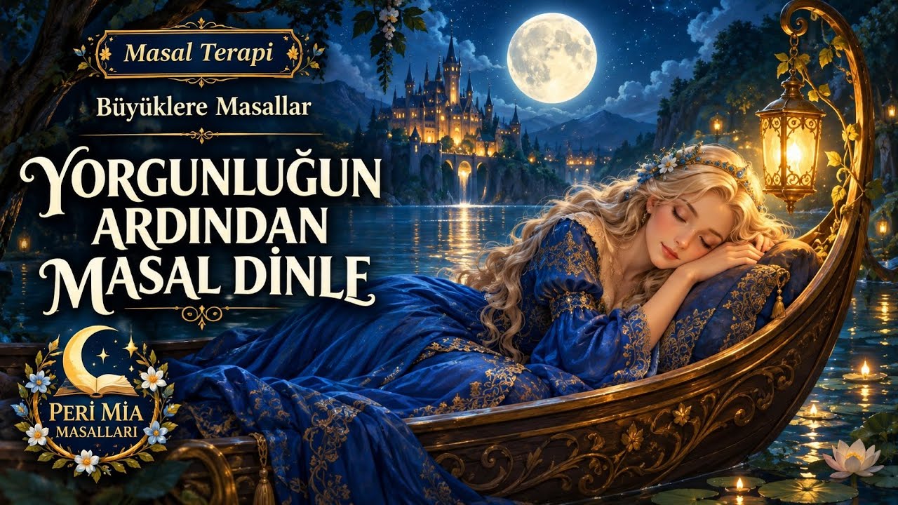DENİZ PERİSİ ve diğer masallar-Büyüklere Masallar-Masal Dine-Sesli Kitap-Peri Mia Masalları