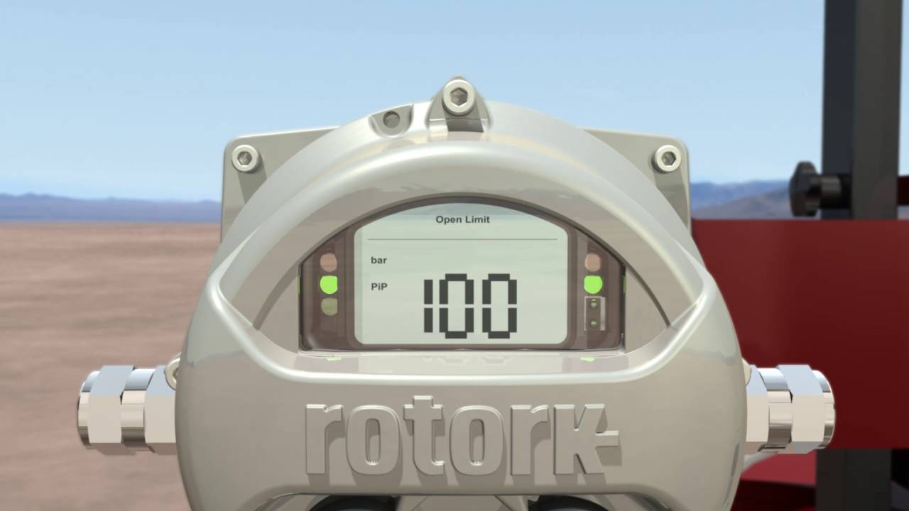 Rotork ELB with Gas-Over-Oil Actuators