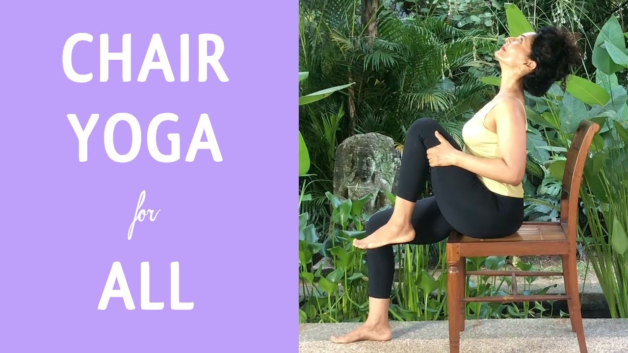 Chair Yoga Sun Salutations For Seniors - Workplace Yoga -  Target Yoga