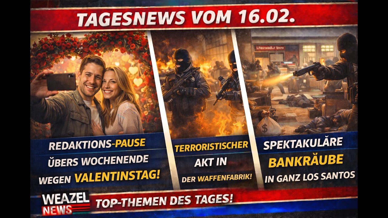 Tagesnews vom 16.02.2026