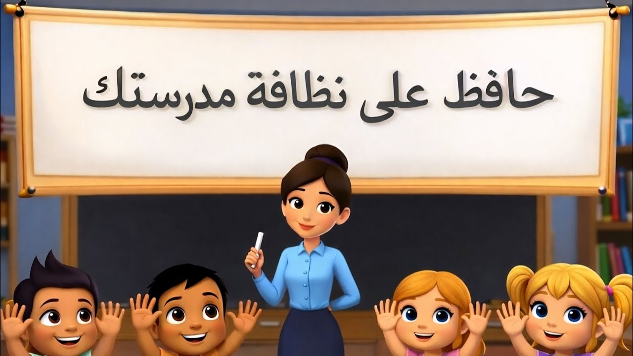 المحافظة على البيئة المدرسية من الجميع 🏫 #fyp #viral #viralvideo #viralshorts #viralshort #reels 