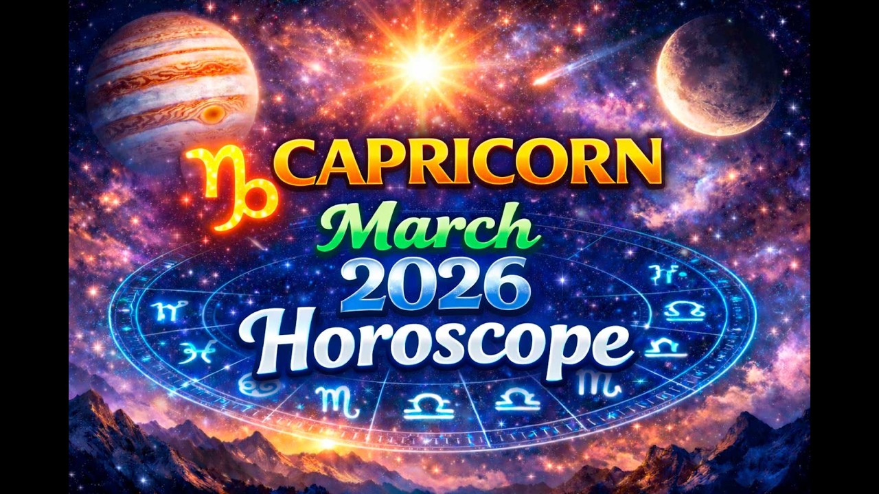 CAPRICORN March 2026 Horoscope ♑ GoToHoroscope