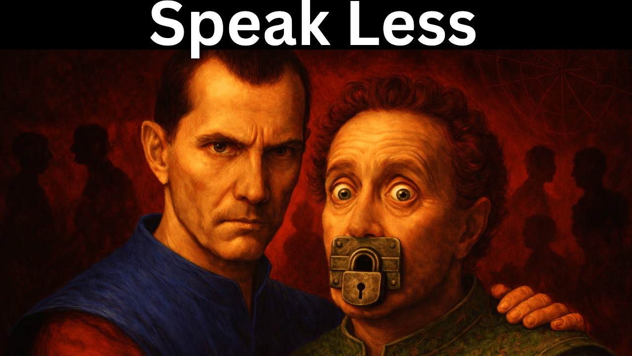 10 Situations Where Your Own Mouth Betrays You – Machiavelli's Warning