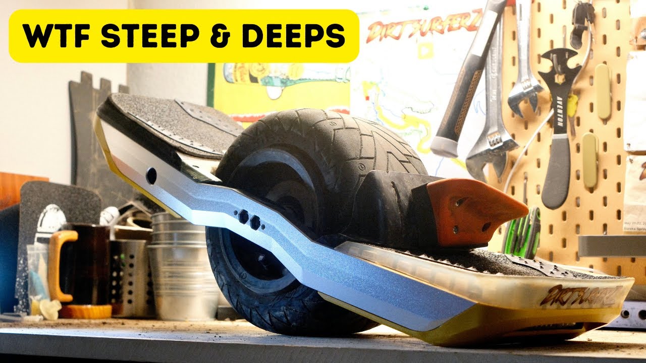 The Float Life's WTF STEEP & DEEP Trail Test RAW // Do these aftermarket rails fix the Onewheel GT??