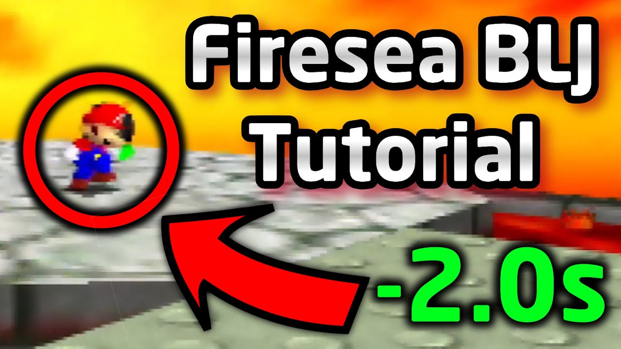 SM64 BitFS BLJ tutorial for RTA