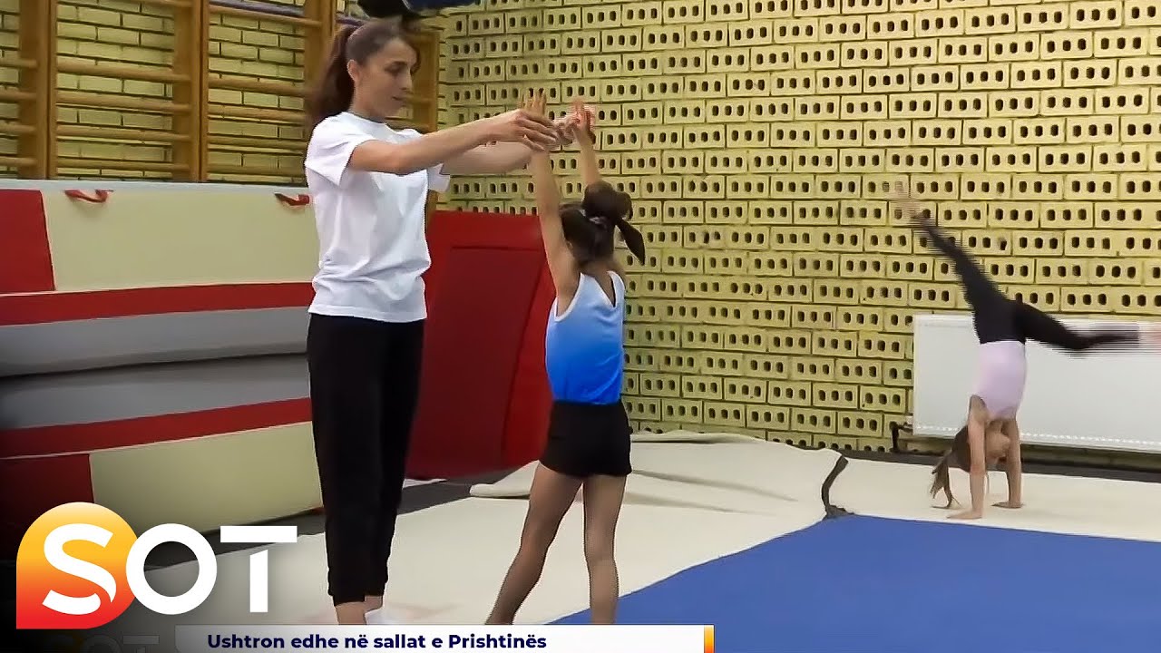 5-vjeçarja vushtrriase, sportiste premtuese në gjimnastikë