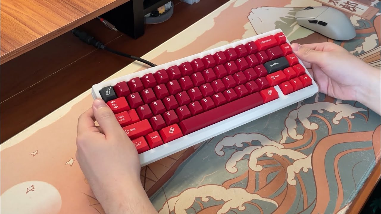 Anorexus VOID65 (Top Mount) Typing Sounds &mdash; Cherry MX2A Black