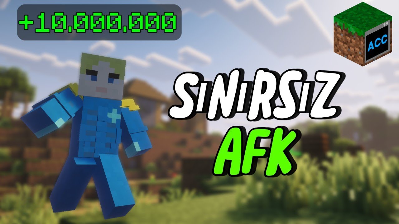 Minecraft Bedava Sınırsız AFK Programı