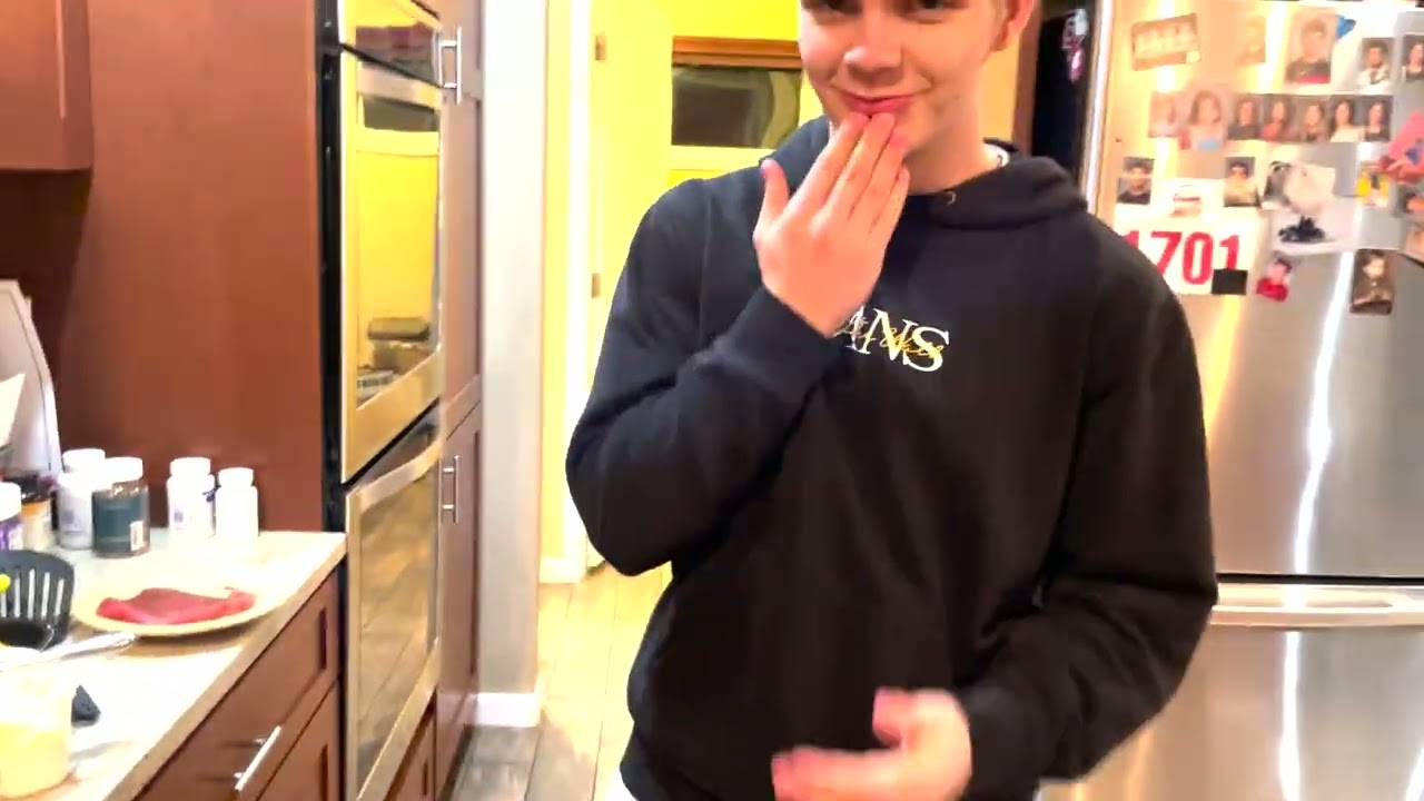 Cooking steak explained in ASL